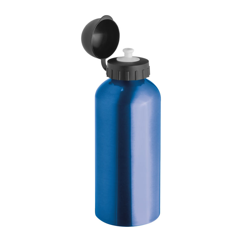 Kék Acél ivópalack, 600 ml